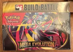 1 x Pokemon MEGA EVOLUTION BUILD AND BATTLE BOX SEALED corner ding see photos - Image 3