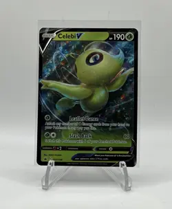 Pokemon TCG Celebi V Sword & Shield - Chilling Reign 007/198 Holo Ultra Rare - Image 1