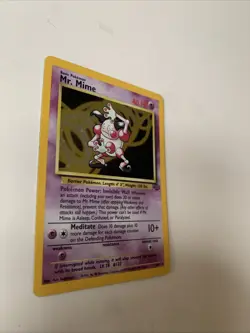 Pokemon TCG Mr. Mime Jungle 6/64 Holo Unlimited Holo Rare - Image 2