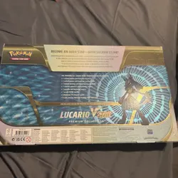 Pokemon TCG: Lucario VSTAR Premium Collection - New - Factory Sealed Box - Image 2