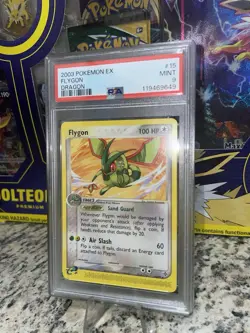 Flygon #15/97 Pokemon EX Dragon Rare - PSA 9 Mint (New Cert) - Image 2