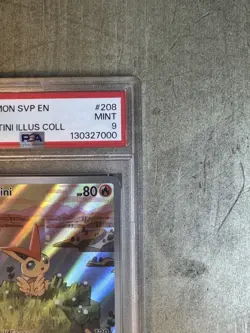 2025 POKEMON SVP EN VICTINI UNOVA VICTINI ILLUS COLL #208 ?? PSA 9 - Image 2