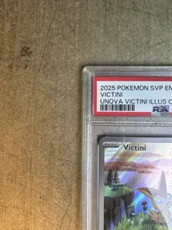 2025 POKEMON SVP EN VICTINI UNOVA VICTINI ILLUS COLL #208 ?? PSA 9 - Image 3