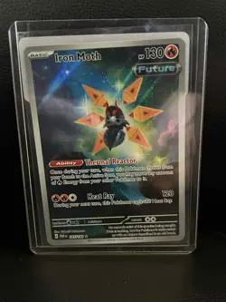Iron Moth - 187/182 - Illustration Rare Scarlet & Violet - Paradox Rift Pokemon - Image 1