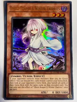Yugioh - Ghost Reaper & Winter Cherries - DUDE-EN002 - 1st Edition - Mint - Image 1