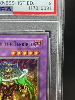 2003 Yu-Gi-Oh! 1st Edition LOD-002 Dark Balter the Terrible - PSA 9 Mint - Image 4