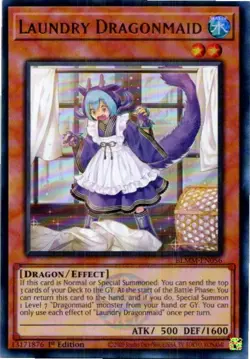 Laundry Dragonmaid BLMM-EN056 Yu-Gi-Oh! Near Mint - Image 1