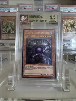 Caius the Shadow Monarch TU03-EN000 Ultimate Rare BGS 9.5 GEM MINT - Image 1
