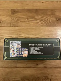 Pokemon TCG: Holiday Calendar 2024 Fun Pack Card Games Booster Packs Promo Cards - Image 5