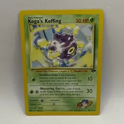 Koga's Koffing 48/132 Gym Challenge Regular LP Tcg Collectible Card - Image 1