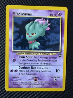Misdreavus - Wizards Black Star Promo #39 - 2001 - Pokemon Card - Image 1