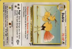 Dodrio 37/130 Base Set 2 Regular Pokemon TCG Trading Card WOTC - Image 5