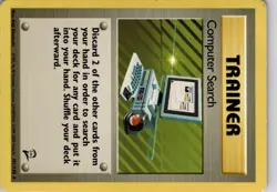 Computer Search Base Set 2 Trainer Rare 101/130 WOTC Trading Card TCG - Image 5