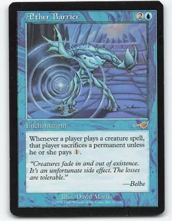 Aether Barrier #27 Magic the Gathering Card - Image 1