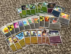 29 Card Pokemon TCG Lot - Mega Evolutions - ALL Are Reverse Holos - Image 2