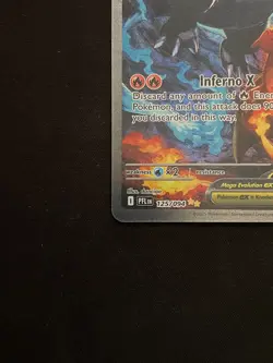 Mega Charizard X ex 125/094 SIR Phantasmal Flames Pokemon Card NM - Image 5