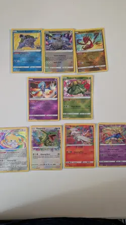 Pokemon TCG lot 9 Near Mint RADIANT and AMAZING RARE lot 9 cards total - Image 1