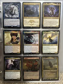 Magic the Gathering LOT - All Mythic And Rare - 30 Pages 270 Cards - Please Read - Image 3