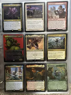 Magic the Gathering LOT - All Mythic And Rare - 30 Pages 270 Cards - Please Read - Image 5