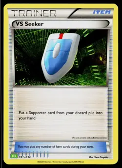 VS Seeker (CLV) 031/034 Trading Card Game Classic Holo Rare - Image 1