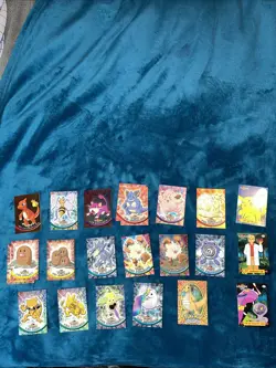 1999 Pokemon Trading Cards. Series 1. 3 Foils. Animation Series. 22. See Pics. - Image 1