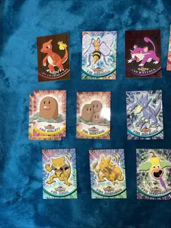 1999 Pokemon Trading Cards. Series 1. 3 Foils. Animation Series. 22. See Pics. - Image 2