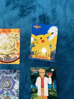 1999 Pokemon Trading Cards. Series 1. 3 Foils. Animation Series. 22. See Pics. - Image 4