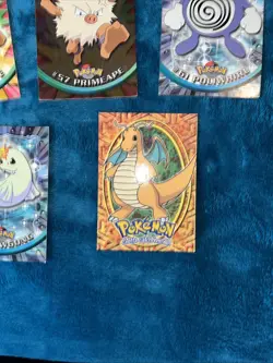 1999 Pokemon Trading Cards. Series 1. 3 Foils. Animation Series. 22. See Pics. - Image 5