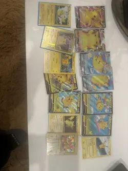 Pokemon TCG Pikachu Card Lot Of 14 cards, Modern To Vintage - Image 1