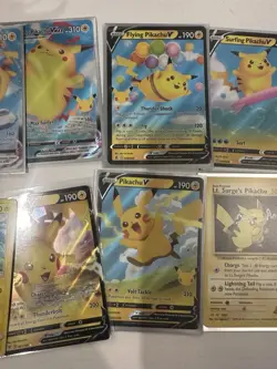 Pokemon TCG Pikachu Card Lot Of 14 cards, Modern To Vintage - Image 3
