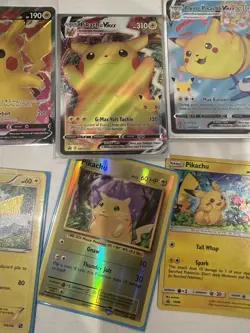 Pokemon TCG Pikachu Card Lot Of 14 cards, Modern To Vintage - Image 5