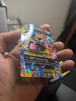 Mega M Tyranitar EX - XY Ancient Origins 43/98 Ultra Rare Holo - Pokemon Card NM - Image 2
