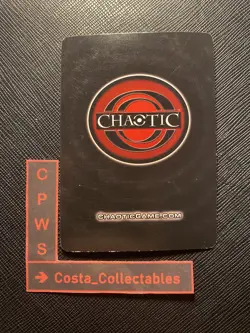 COLSTONE - *Creased* - BATTLE GEAR - CHAOTIC CARD - SUPER - Alliances Unravelled - Image 3