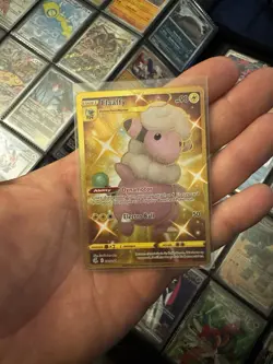 Pokemon TCG Flaffy Gold Secret Rare Card 280/264 Fusion Strike NM - Image 2