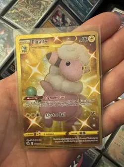 Pokemon TCG Flaffy Gold Secret Rare Card 280/264 Fusion Strike NM - Image 3