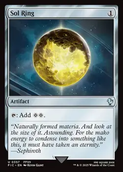 Sol Ring (0357) Commander: FINAL FANTASY NM MTG Non-Foil - Image 1