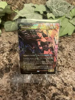 HALO FOIL Xantcha Sleeper Agent Magic the Gathering Secret Lair Encyclopedia - Image 1