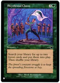 Skyshroud Claim - The List Reprints - Mystery Booster 2 - MTG - NM/M - Image 1
