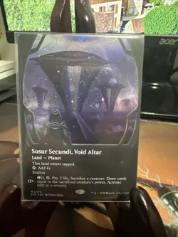 Susur Secundi, Void Altar (Borderless) (Galaxy Foil) Edge of Eternities Foil - Image 1