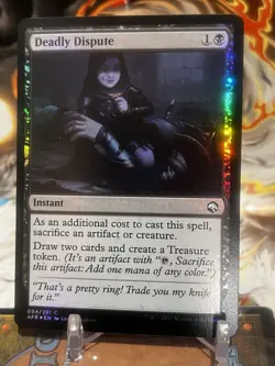 MTG | Deadly Dispute [AFR] ✨FOIL✨ - Image 1