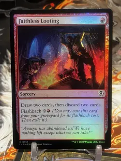 MTG | Faithless Looting [INR] ✨FOIL✨ - Image 1