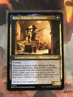 MTG Rona, Herald of Invasion March of the Machines MOM 0075 Rare NM - Image 2
