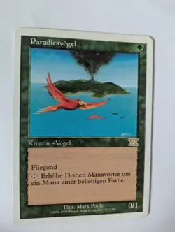 German Birds of Paradise 6th Edition MTG NM Free Shippinng with tracking - Image 1