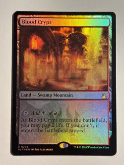 Blood Crypt - FOIL - Ravnica Remastered - LP MTG Magic - Image 1
