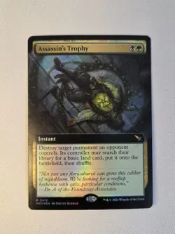Assassin's Trophy (Extended Art) Murders at Karlov Manor Foil - Image 1