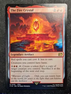 The Fire Crystal - UB: Final Fantasy (MTG) - Image 1