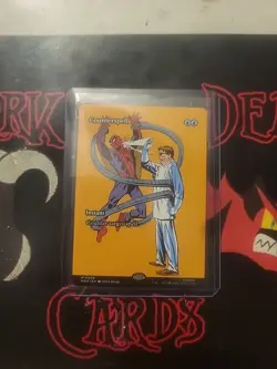 Magic The Gathering Marvel's Spider-Man "Counterspell" 0009 BORDERLESS MYTHIC NM - Image 1