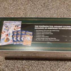 Pokemon TCG 2024 Holiday Calendar Collection Box Sealed New - Image 3