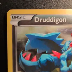 Pokemon Druddigon 17/20 Dragon Vault Stamped Holo Rare Promo LP - Image 3
