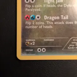 Pokemon Druddigon 17/20 Dragon Vault Stamped Holo Rare Promo LP - Image 5